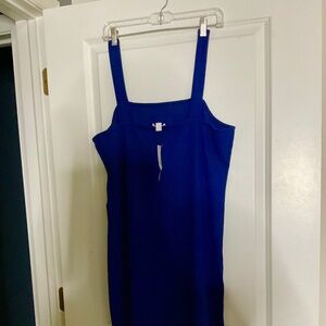 Navy Amelia Dress with thin straps size XXL